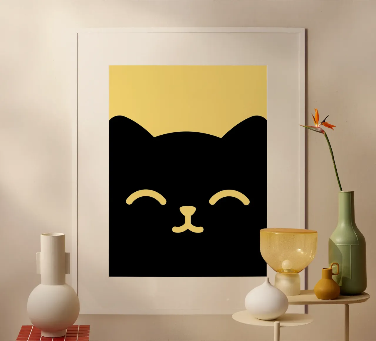 Happy Cat poster da AchtNegen