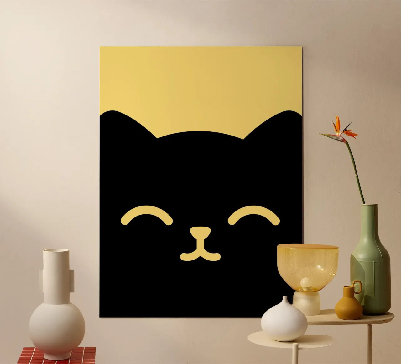 Happy Cat poster da AchtNegen