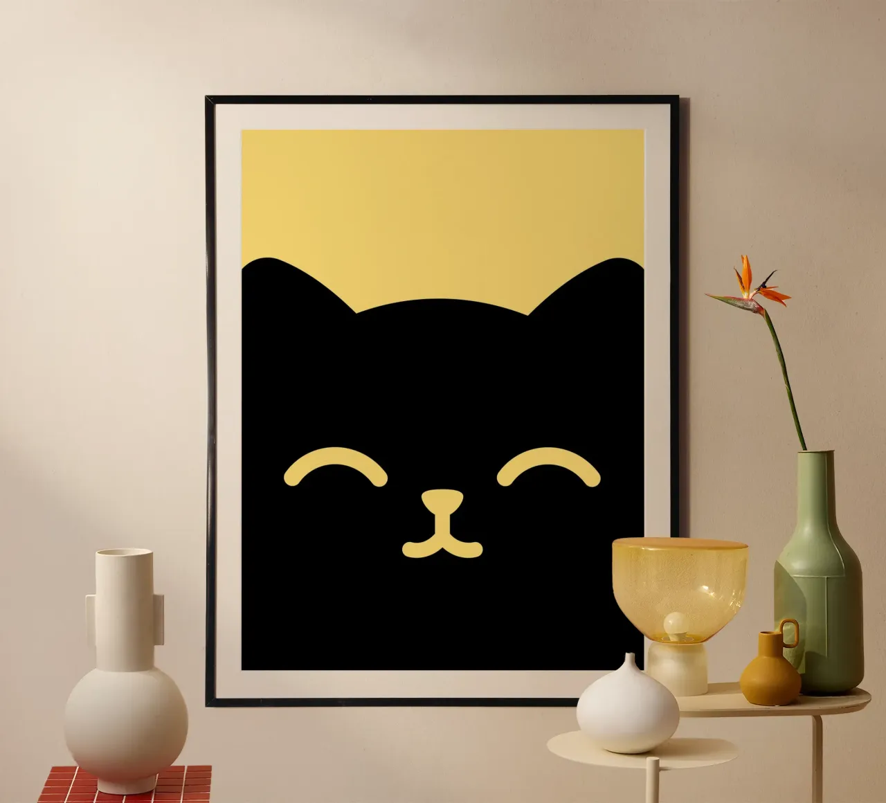 Happy Cat poster da AchtNegen