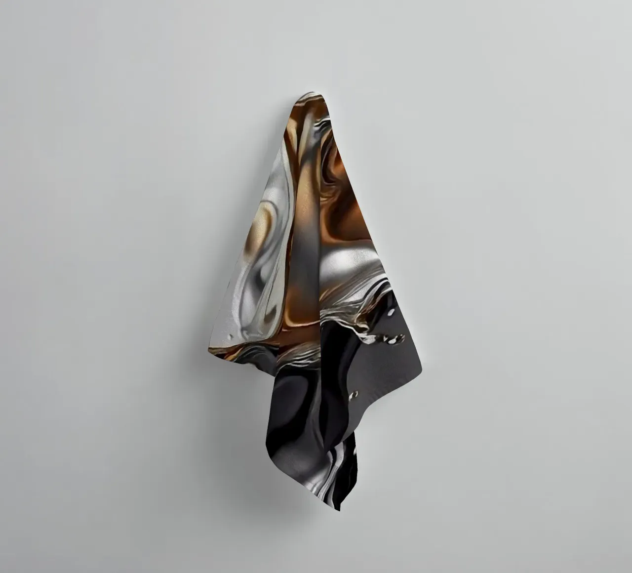 Shiny splashes of colour towel by BenCoStyle