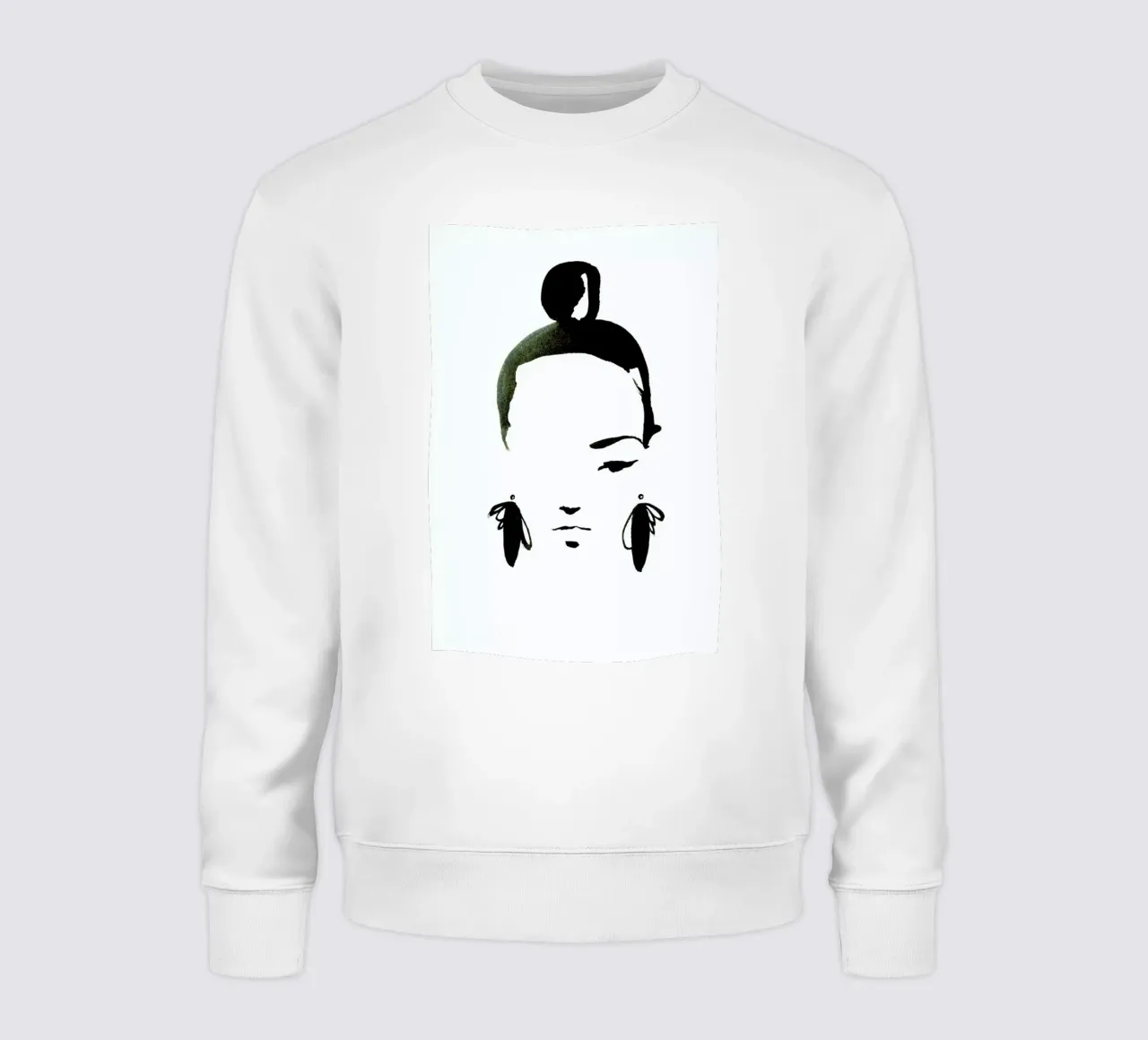 Face Nr. 1 felpa da Ekaterina Koroleva