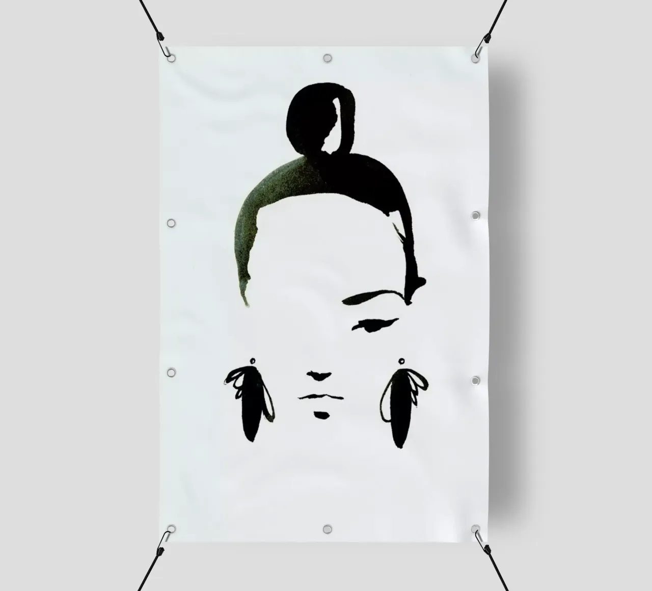 Face Nr. 1 telo in pvc da Ekaterina Koroleva