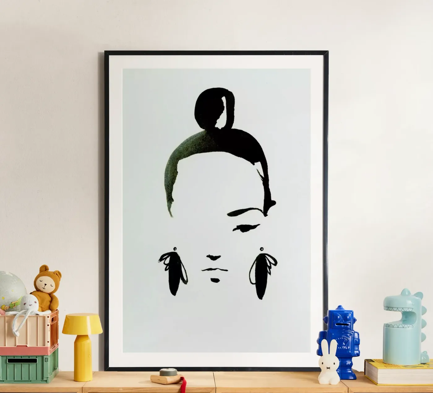 Face Nr. 1 poster da Ekaterina Koroleva