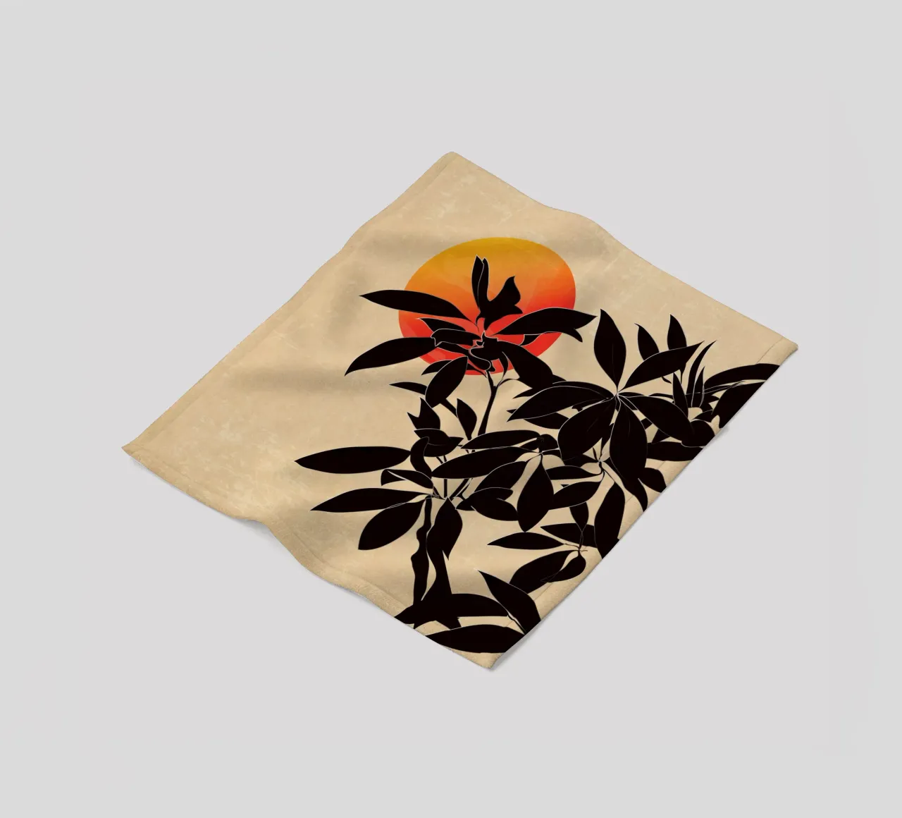 Facing the sun fleece blanket by LaylaOzHome