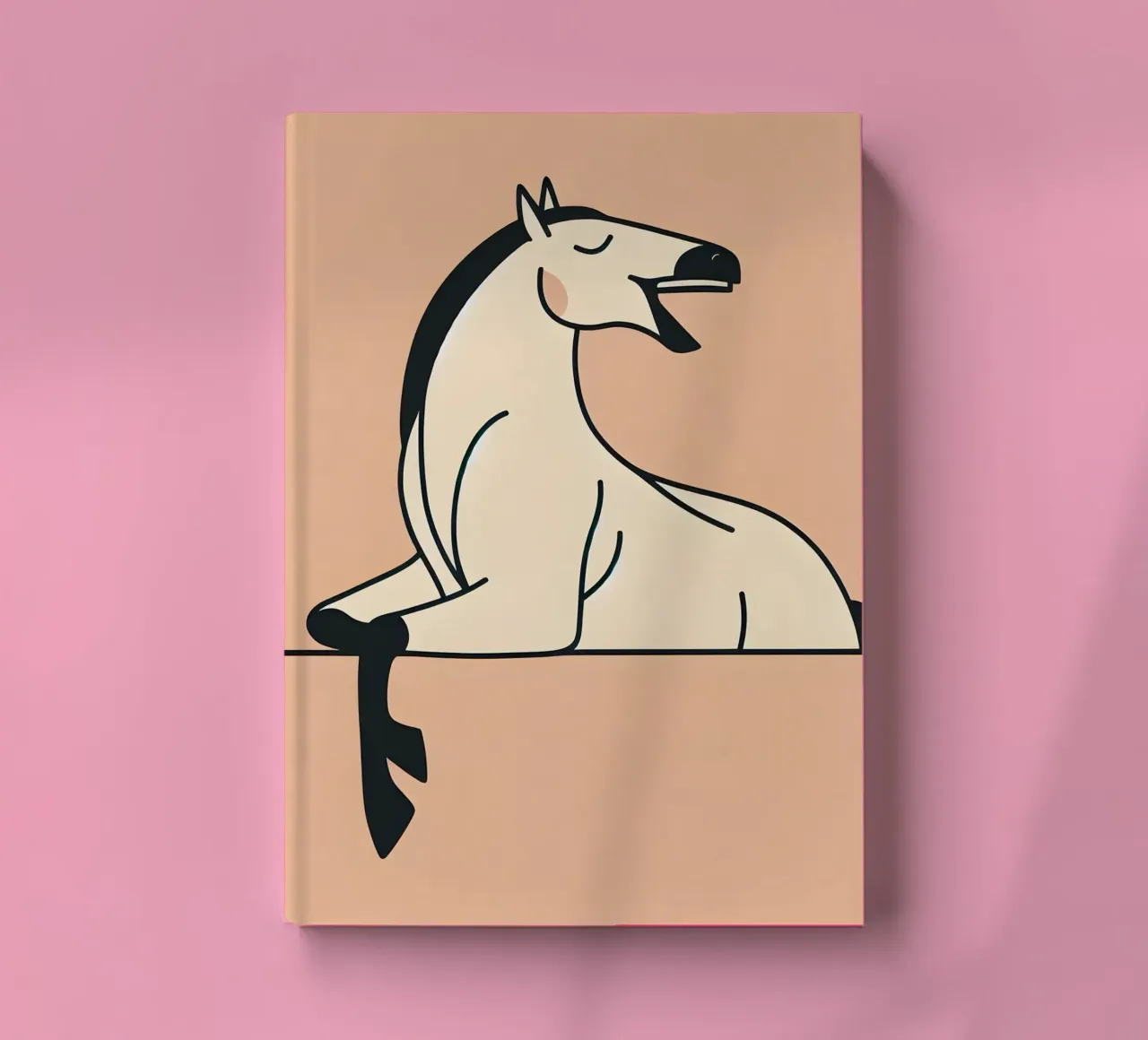neighing with laughter notebook by KANESYAARTS