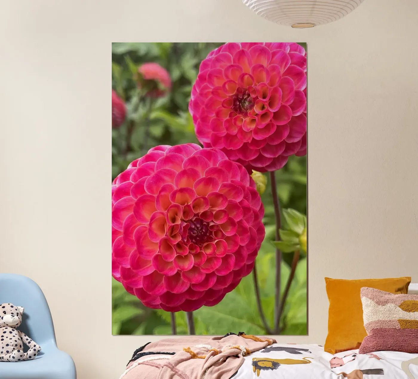 Dahlien Poster von Petra Fotografica