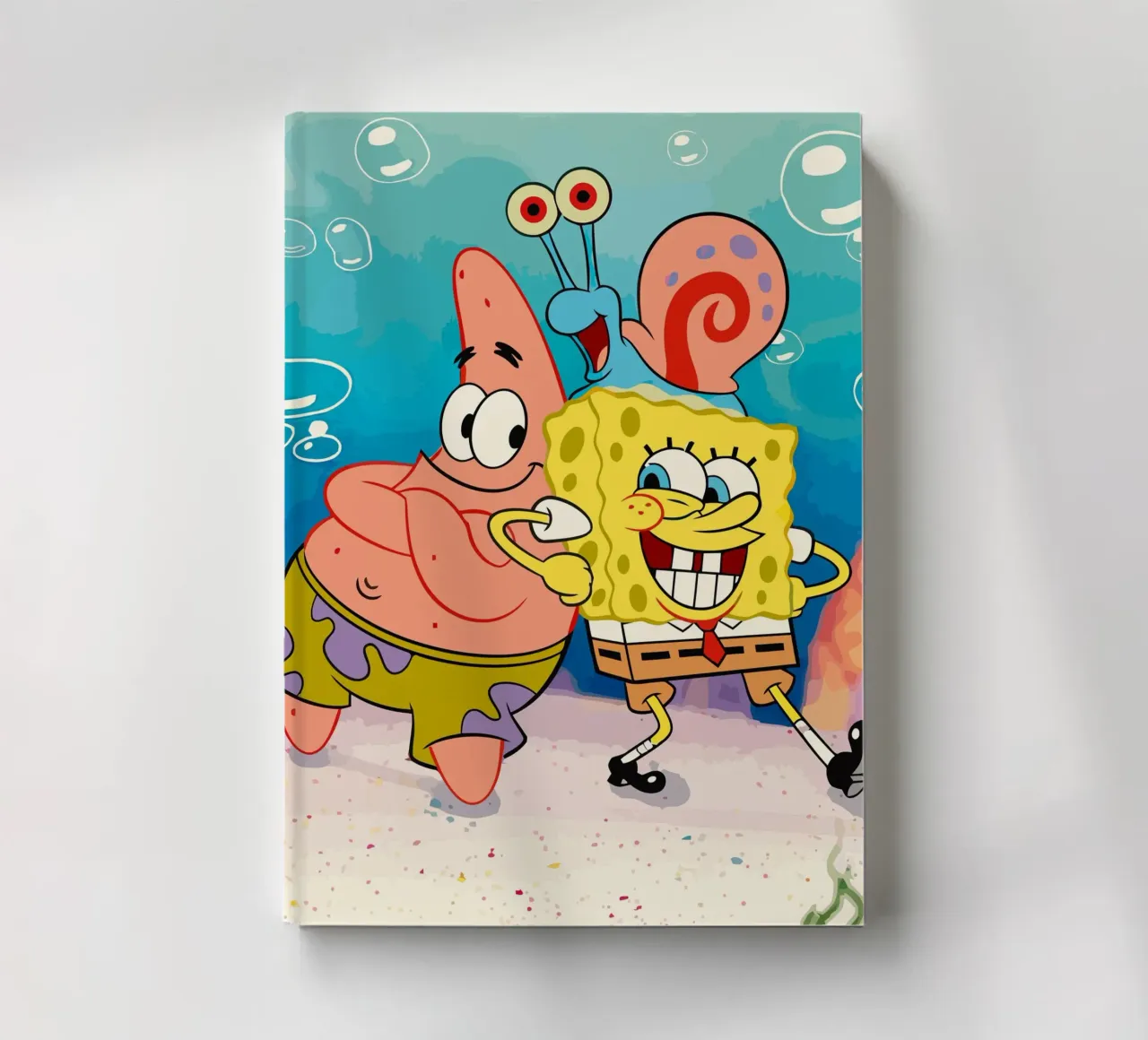 Spongebob and Patrick notebook by Dumery Art