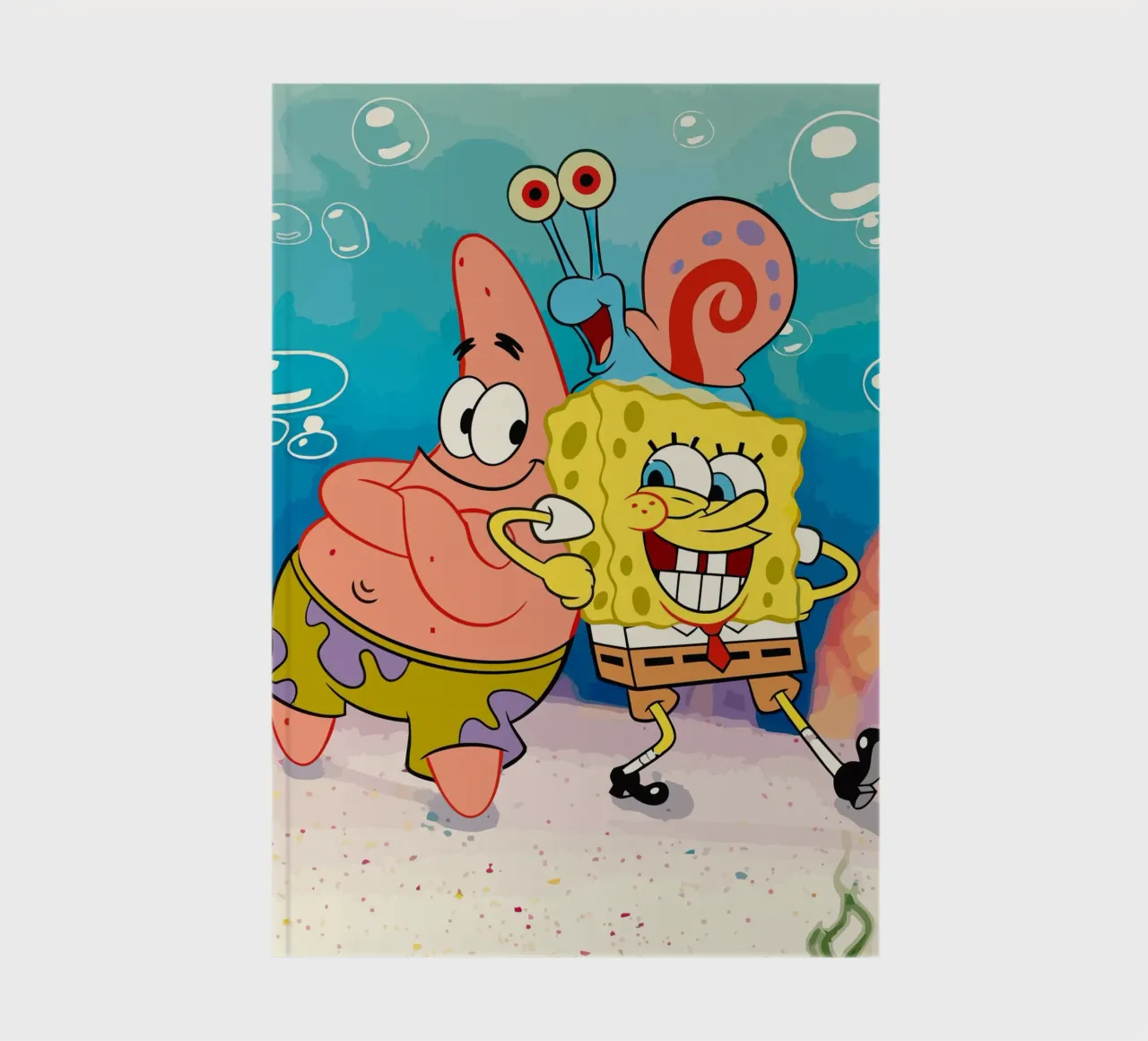 Spongebob and Patrick notebook by Dumery Art