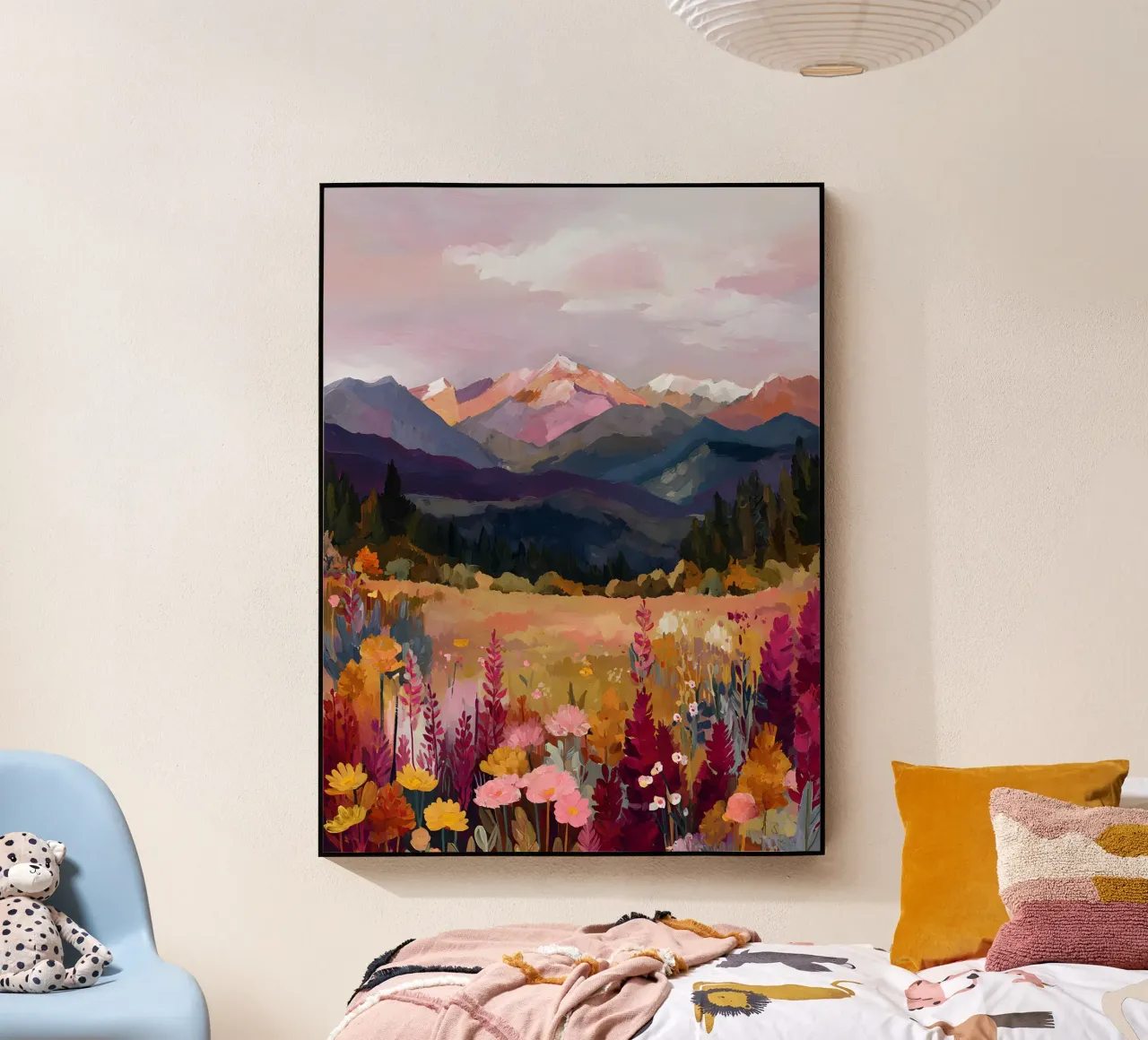 Blooming Peaks plexiglass da Gypsy Galleria