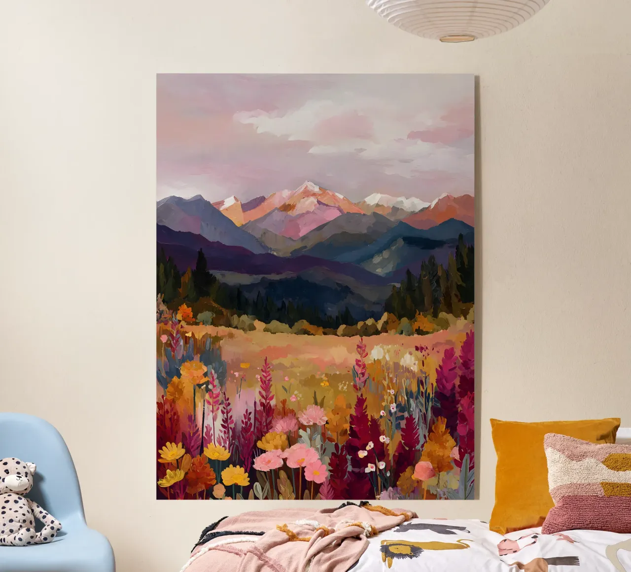 Blooming Peaks plexiglass da Gypsy Galleria