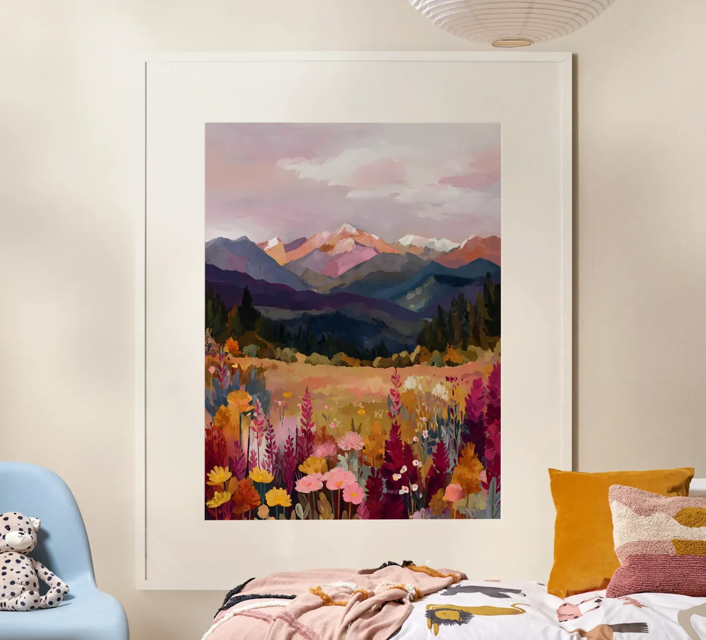 Blooming Peaks poster da Gypsy Galleria