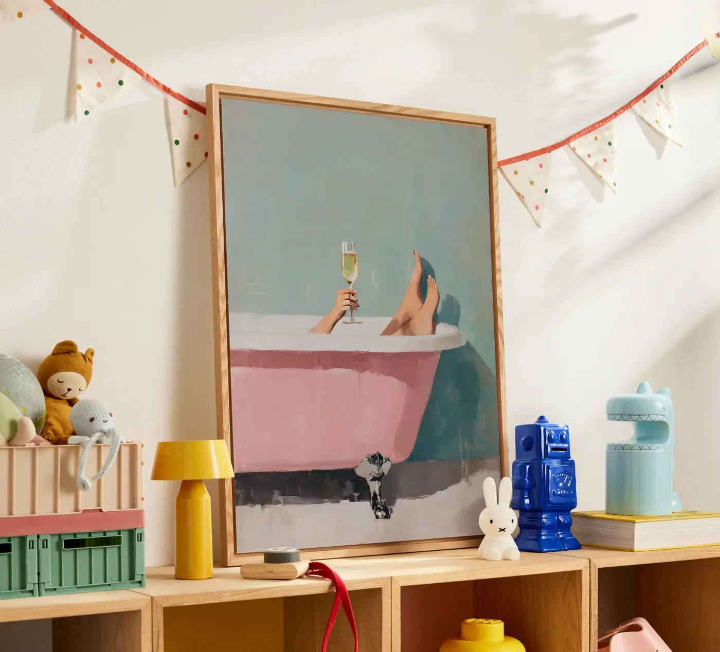 Bathtub Bliss plexiglass da Gypsy Galleria