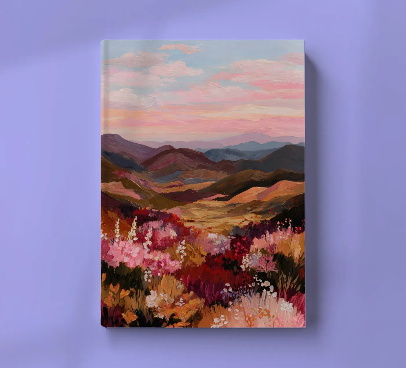 Sunset Valley notebook by Gypsy Galleria