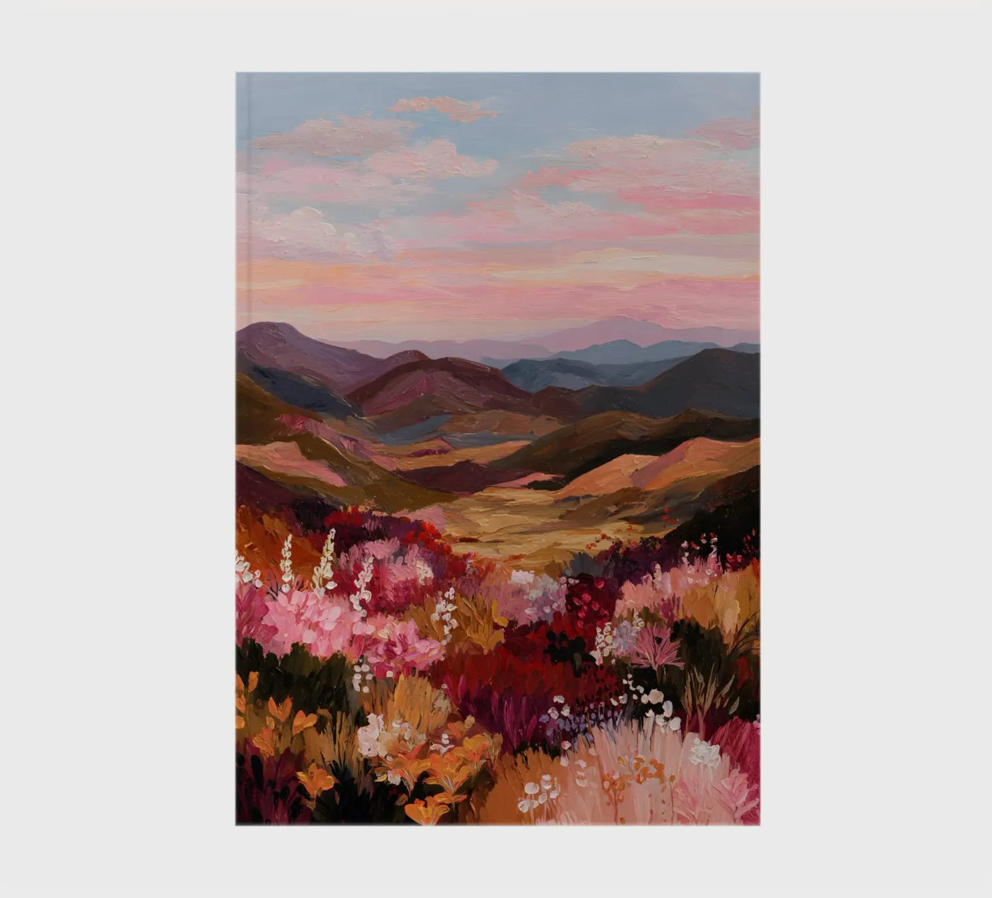 Sunset Valley notebook by Gypsy Galleria