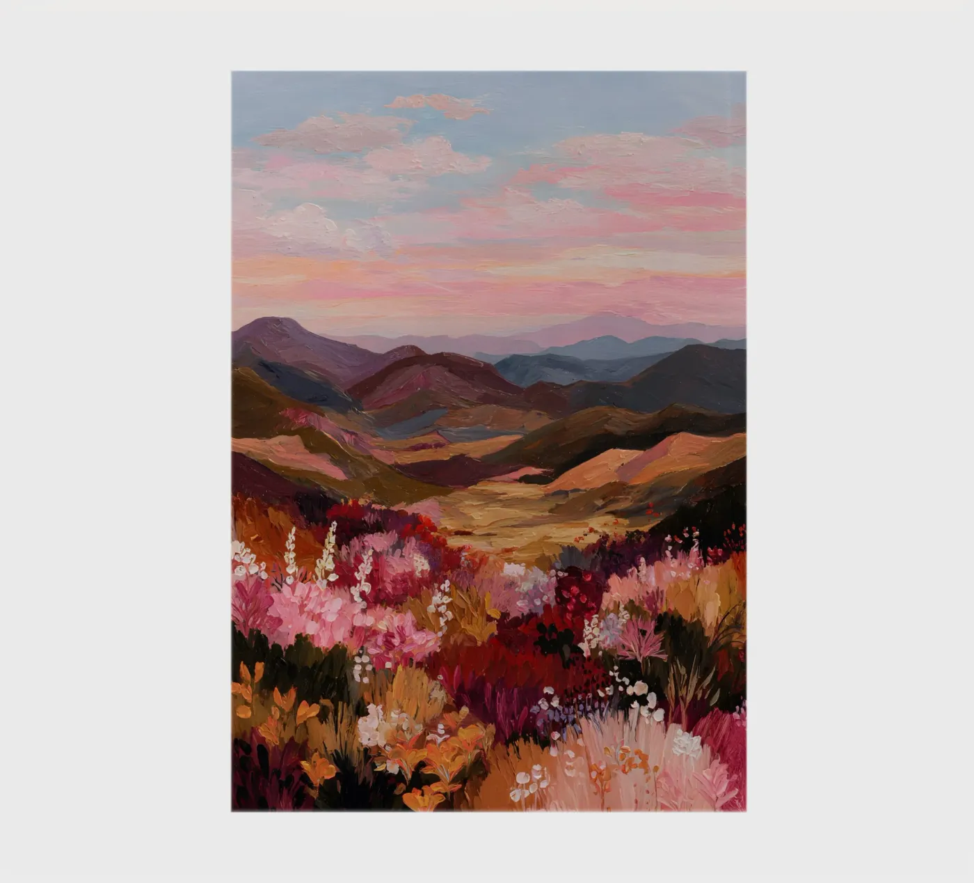 Sunset Valley notebook by Gypsy Galleria