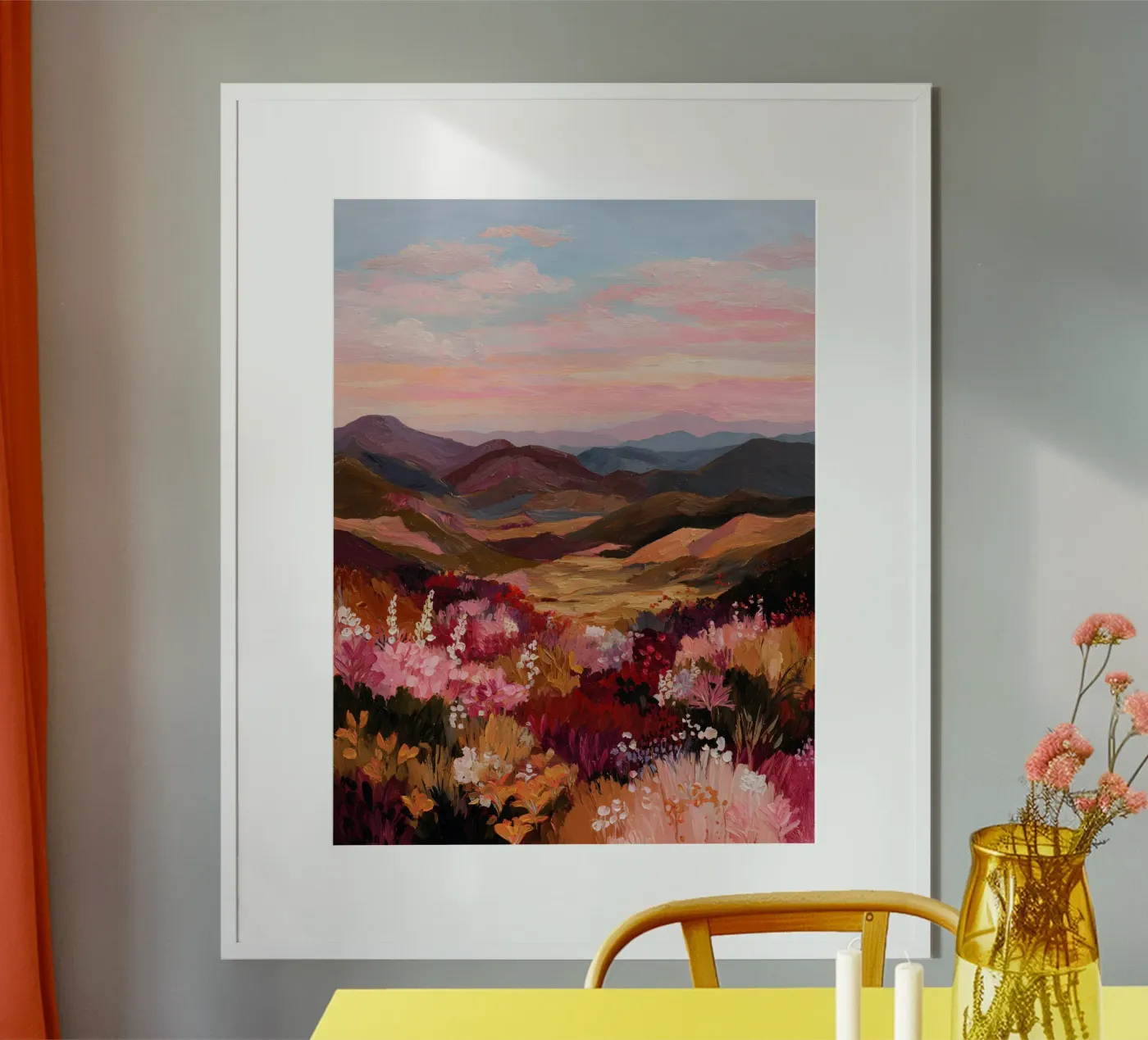 Sunset Valley poster da Gypsy Galleria