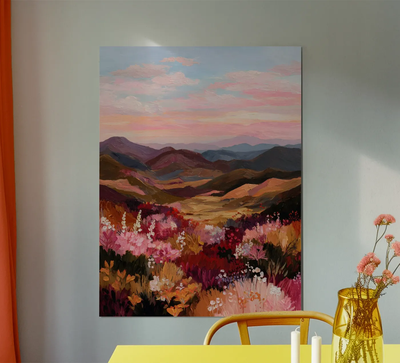 Sunset Valley poster van Gypsy Galleria
