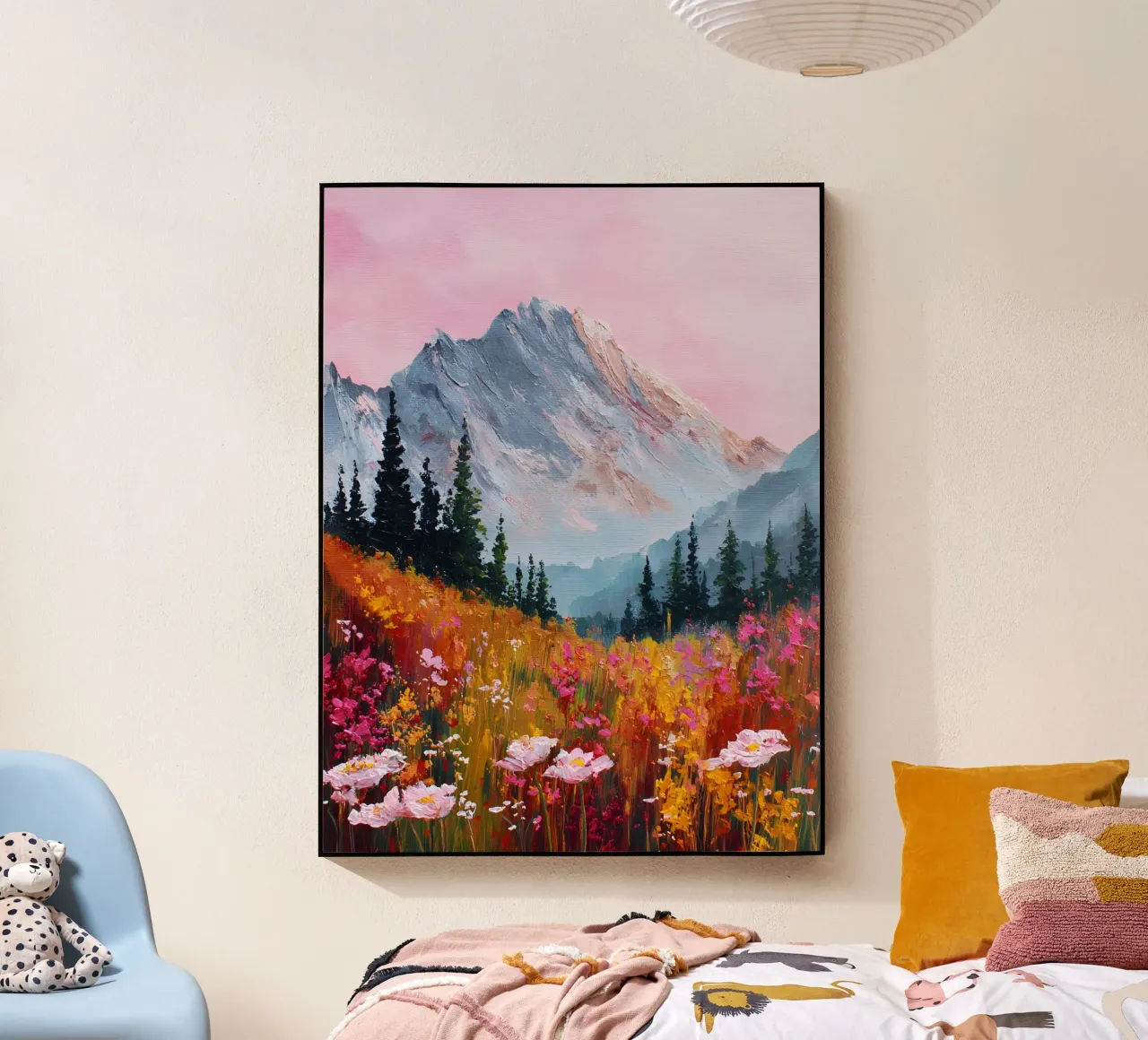 Alpine Glow acrylic glass by Gypsy Galleria