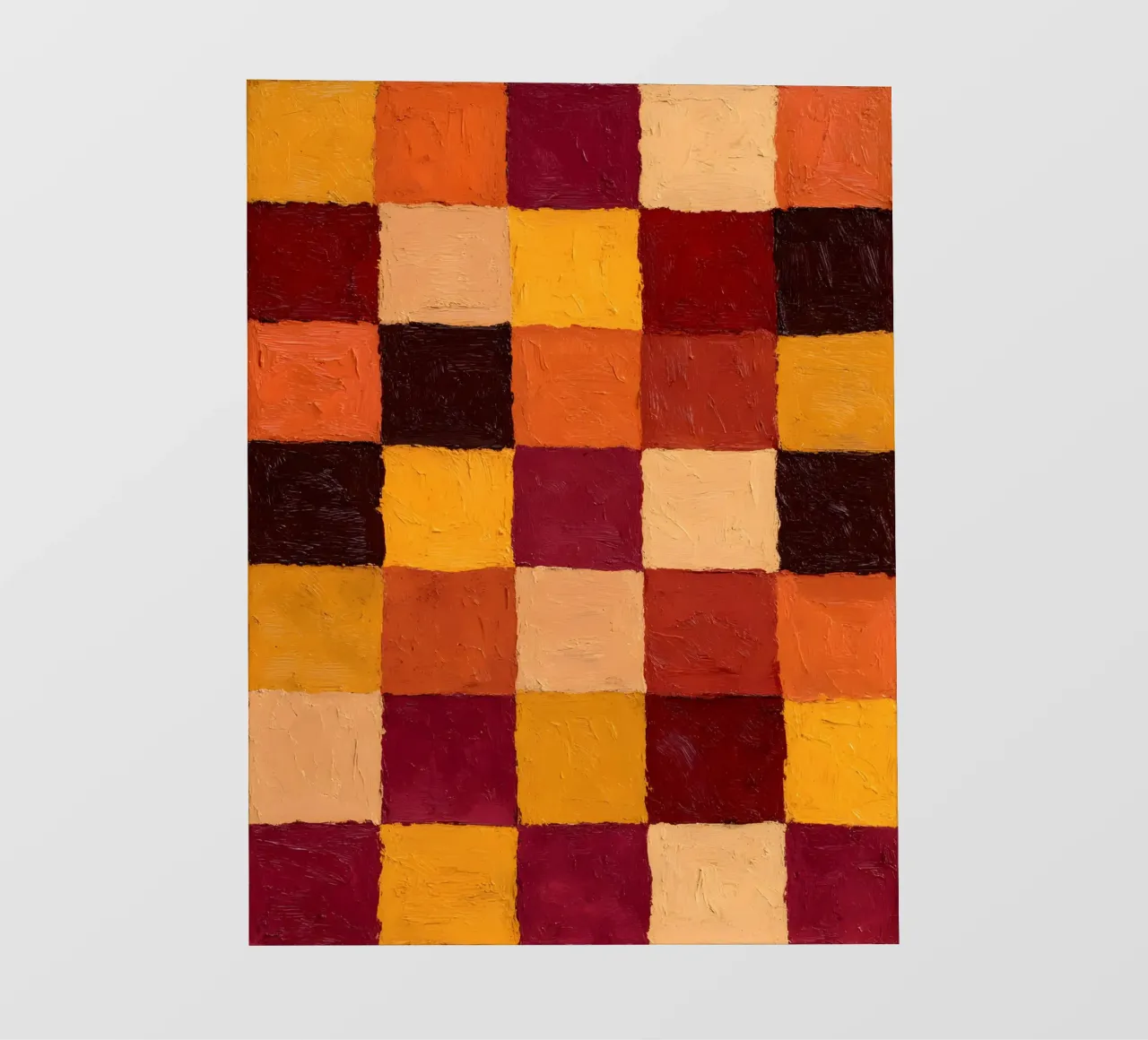 Rustic Checkers telo in pvc da Gypsy Galleria