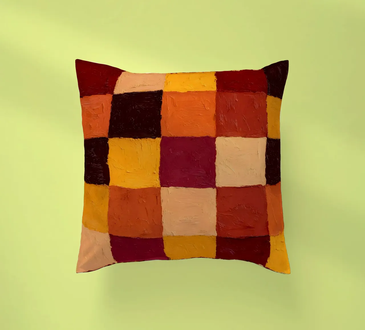 Rustic Checkers cuscino da Gypsy Galleria