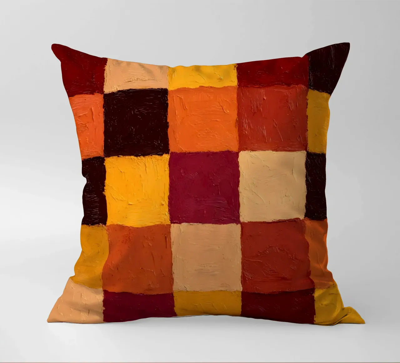Rustic Checkers cuscino da Gypsy Galleria