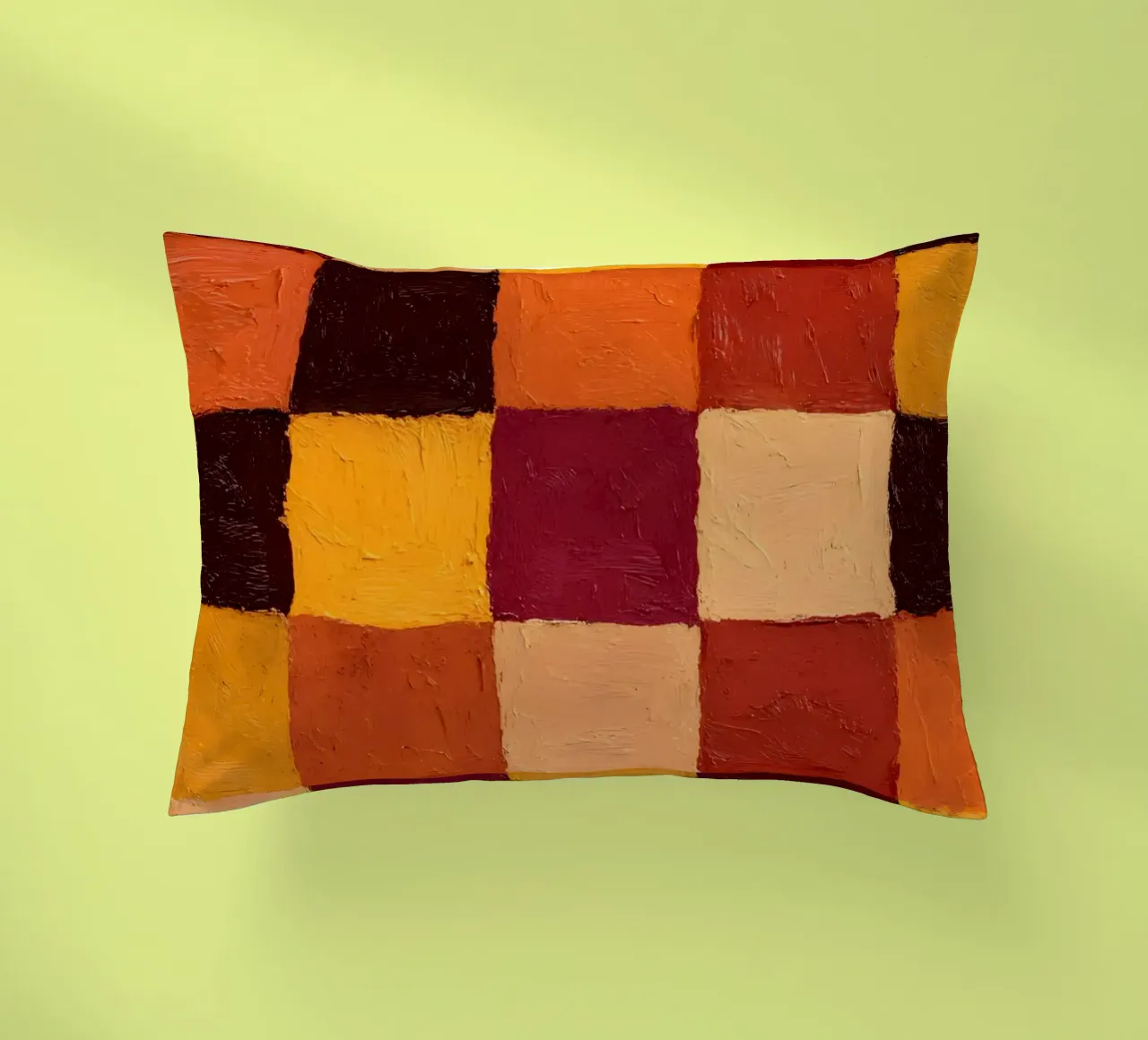 Rustic Checkers cuscino da Gypsy Galleria