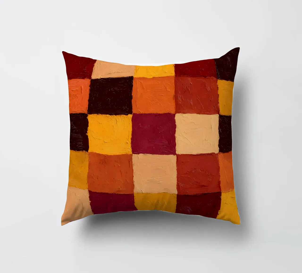 Rustic Checkers cuscino da Gypsy Galleria