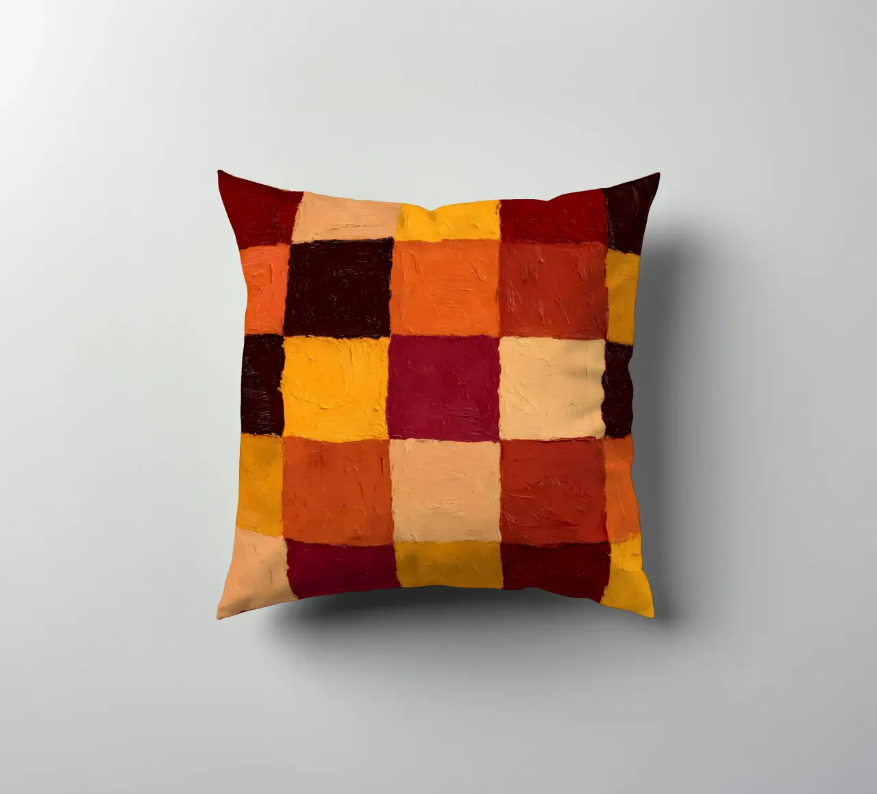 Rustic Checkers cuscino da Gypsy Galleria