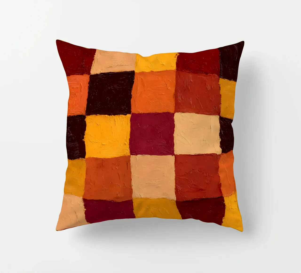 Rustic Checkers cuscino da Gypsy Galleria