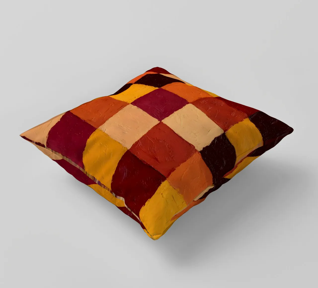 Rustic Checkers cuscino da Gypsy Galleria