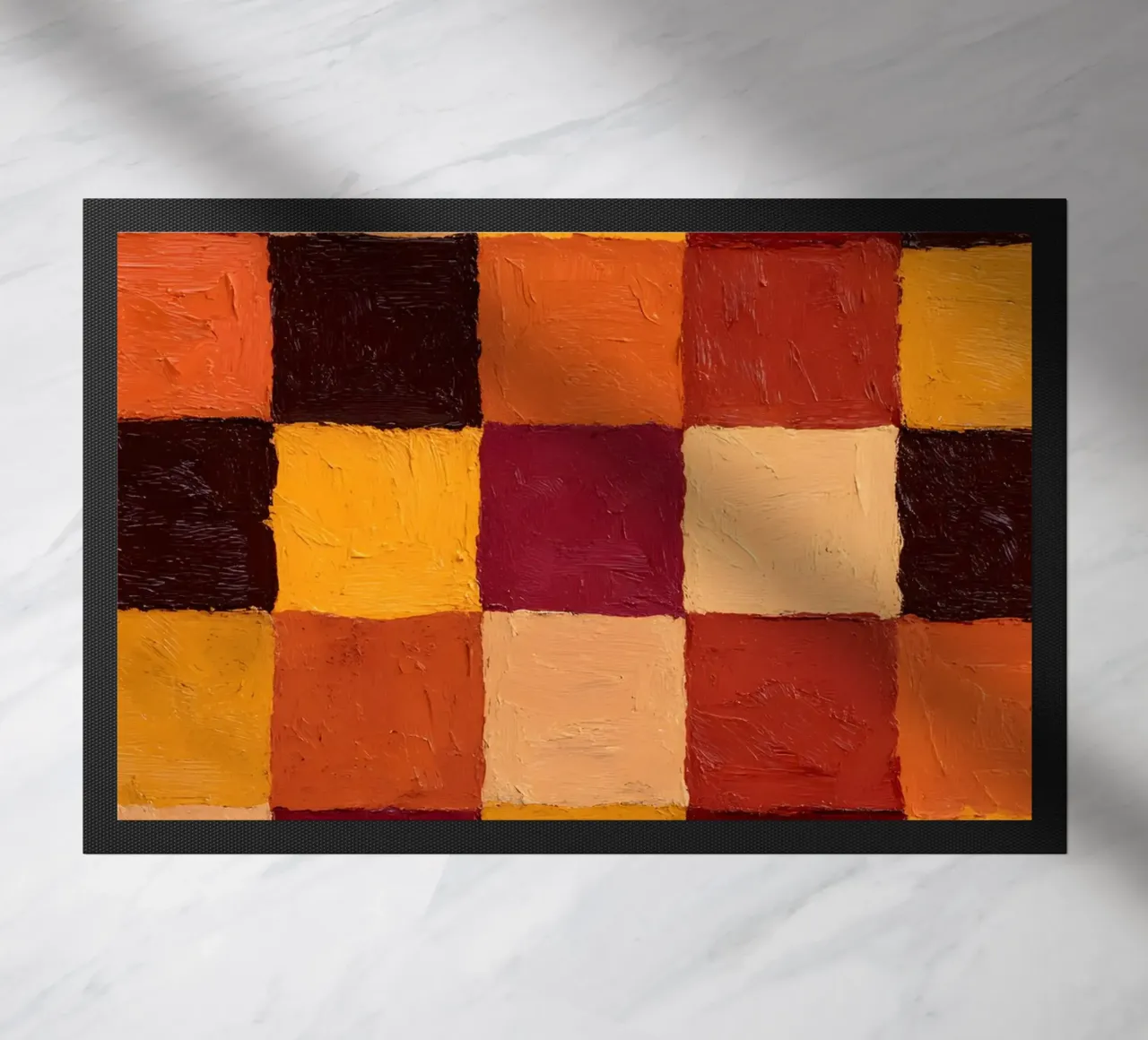 Rustic Checkers zerbino da Gypsy Galleria