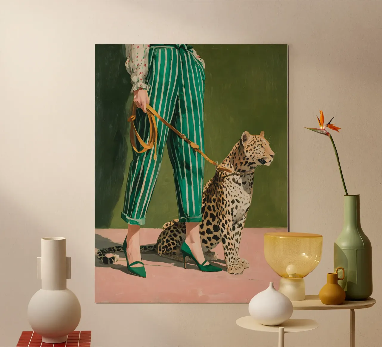 Leopard Luxe poster van Gypsy Galleria