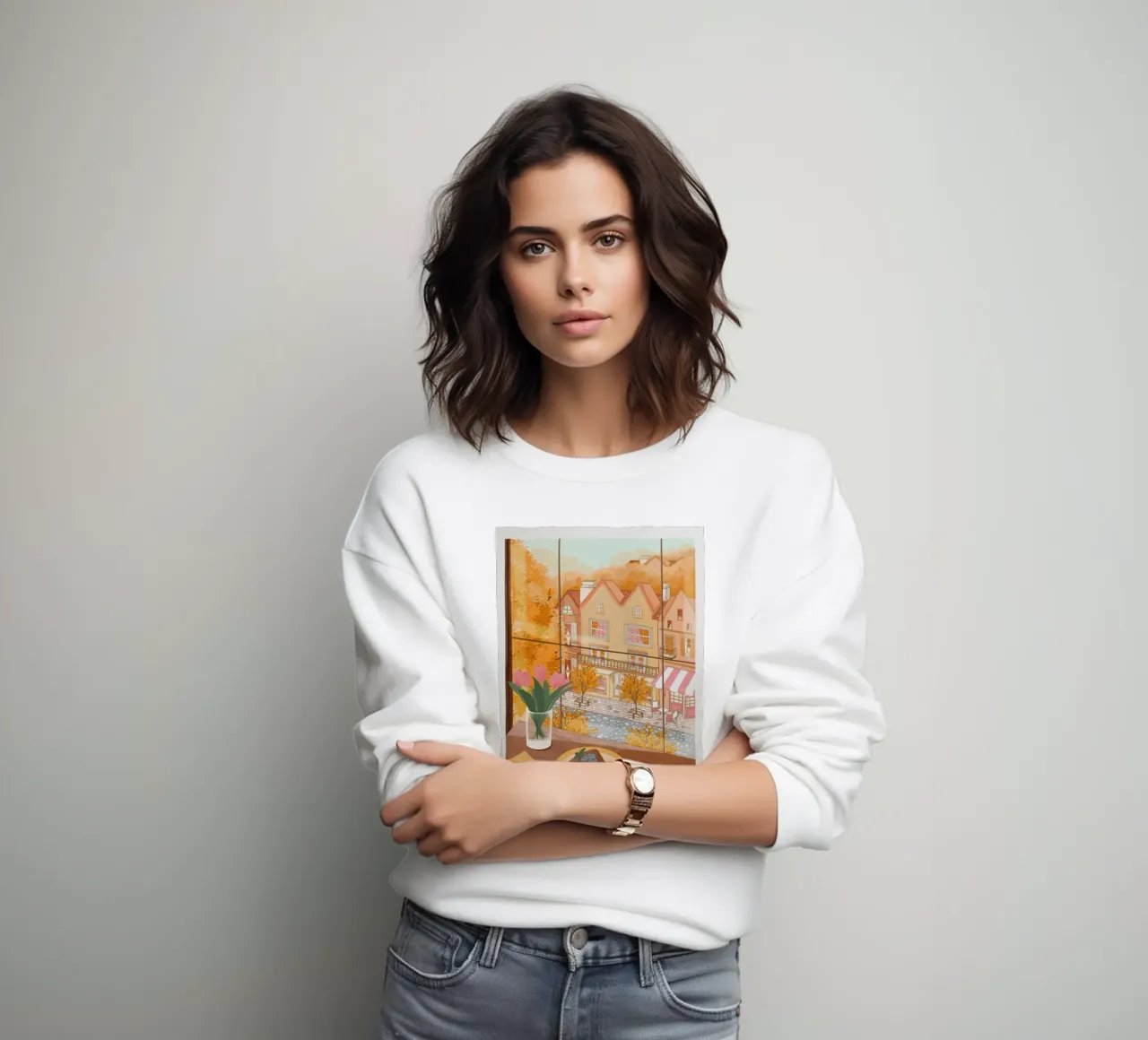 Autunno accogliente felpa da hewitt shop