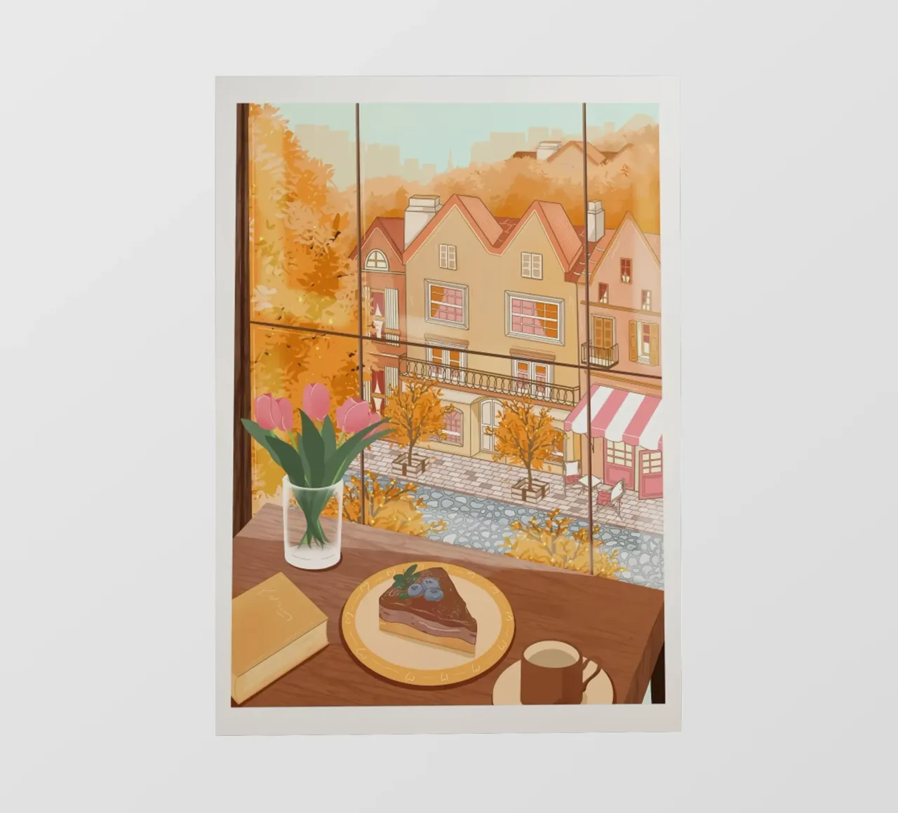 Autunno accogliente telo in pvc da hewitt shop