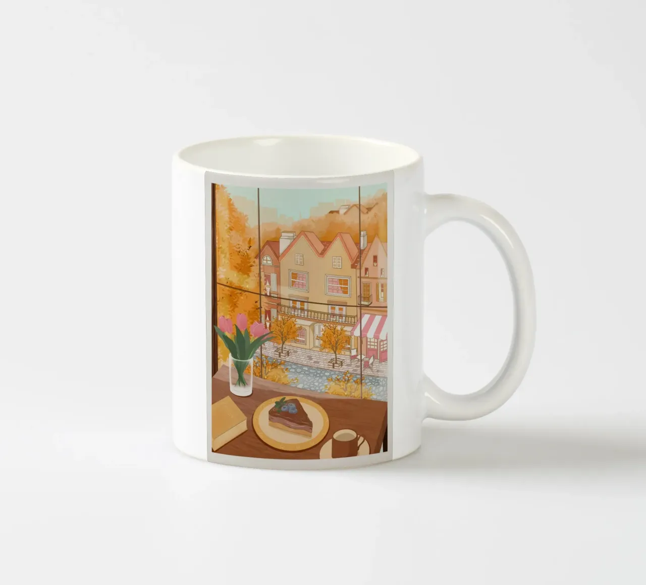 Autunno accogliente tazza in ceramica da hewitt shop