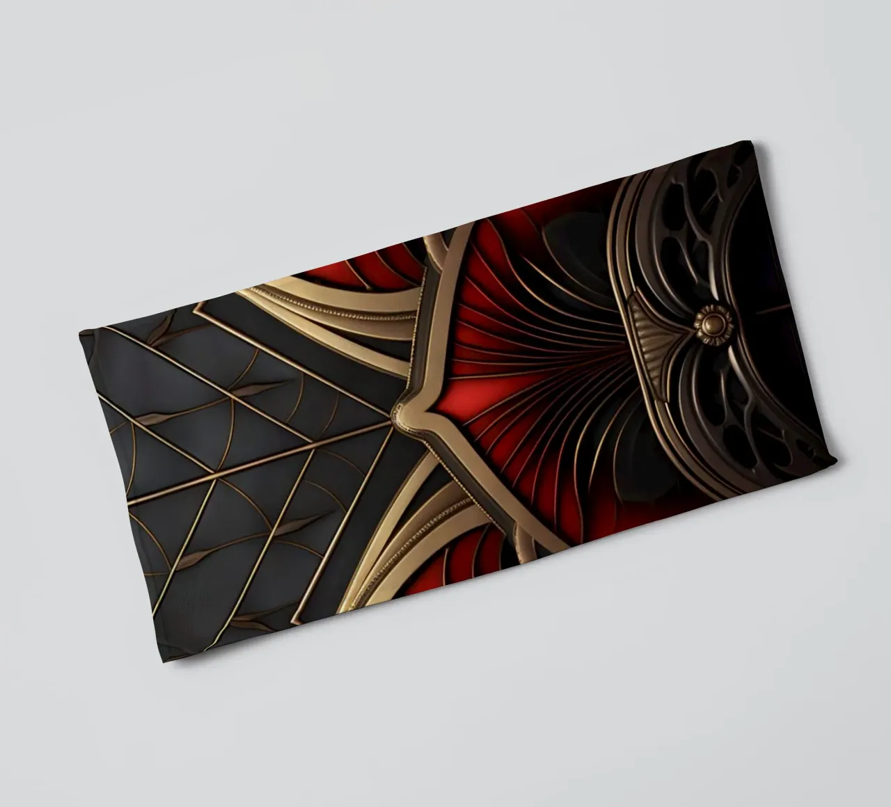 Art Deco 02 asciugamano da bagno da M-Ulrich-Digital Art