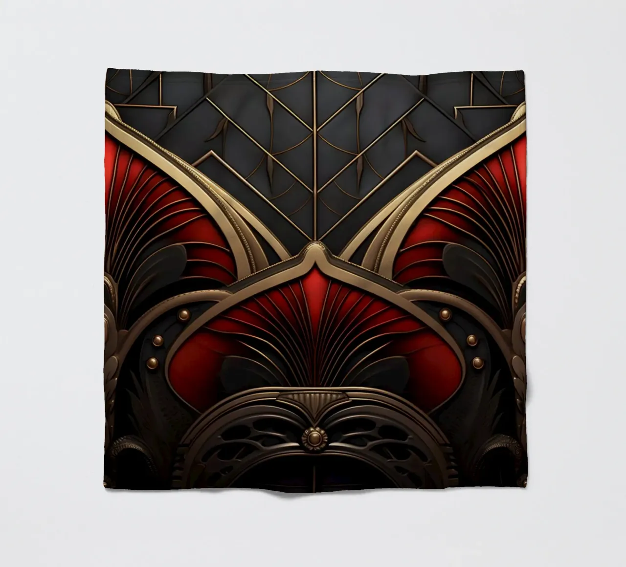 Art Deco 02 coperta in pile da M-Ulrich-Digital Art