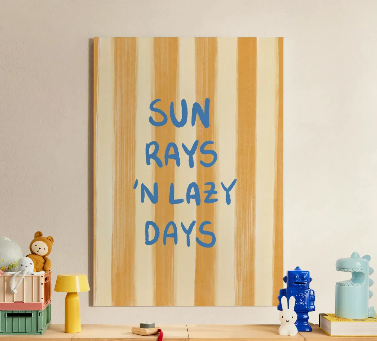 Sun Rays 'n Lazy Days Coastal Vibe Art metacrilato de dawnthesea