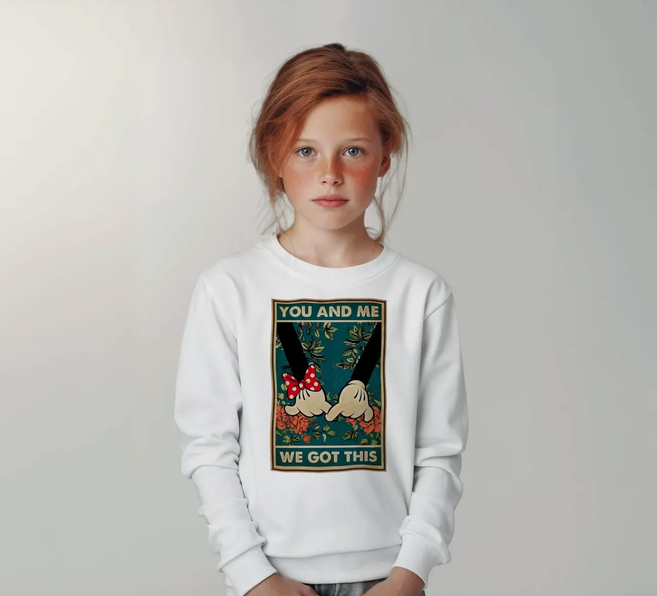 Tu e io felpa bambino da Oliver Ethan