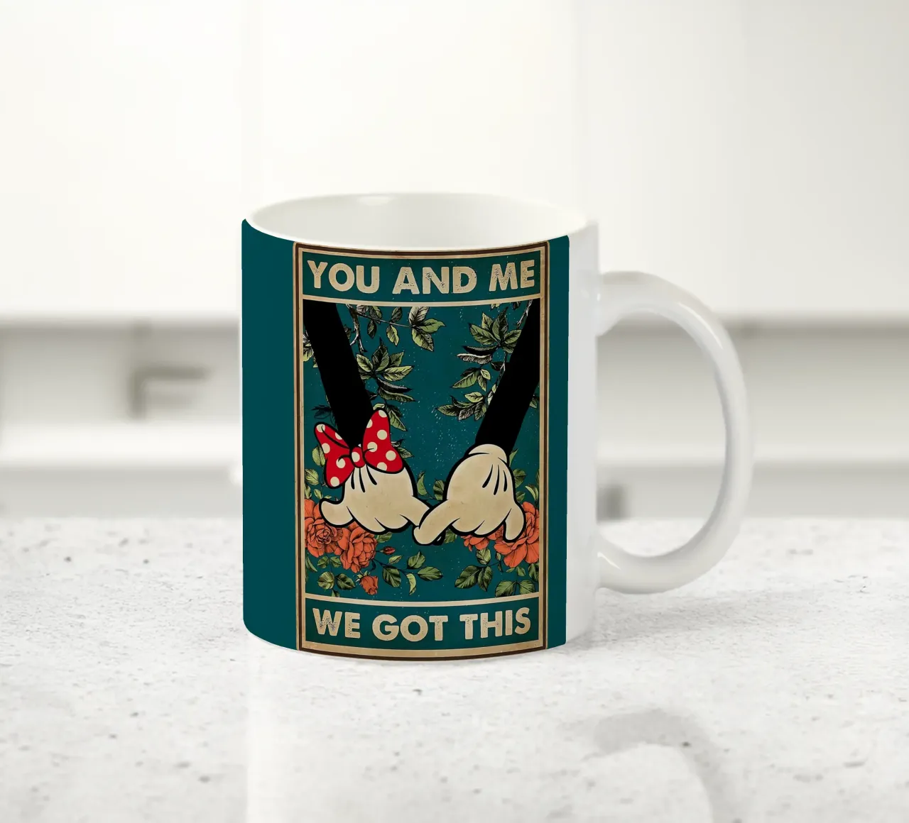 Tu e io tazza in ceramica da Oliver Ethan