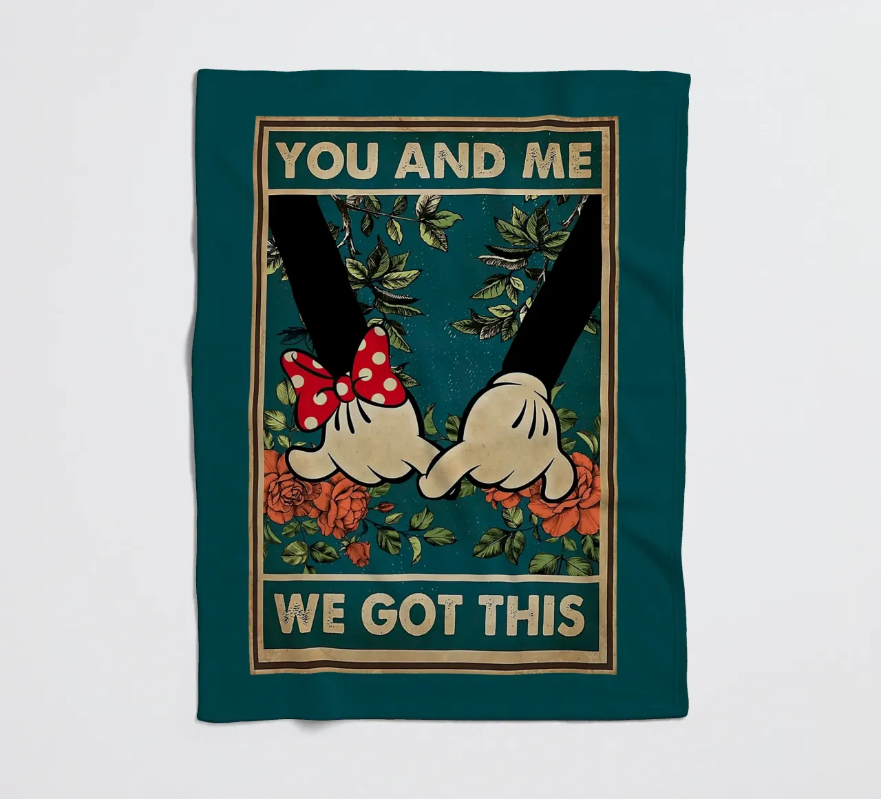 Tu e io coperta in pile da Oliver Ethan