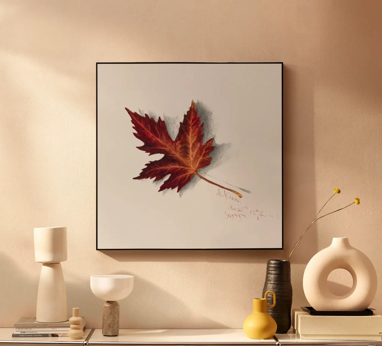 Autumn Leaf x plexiglass da vintageshop