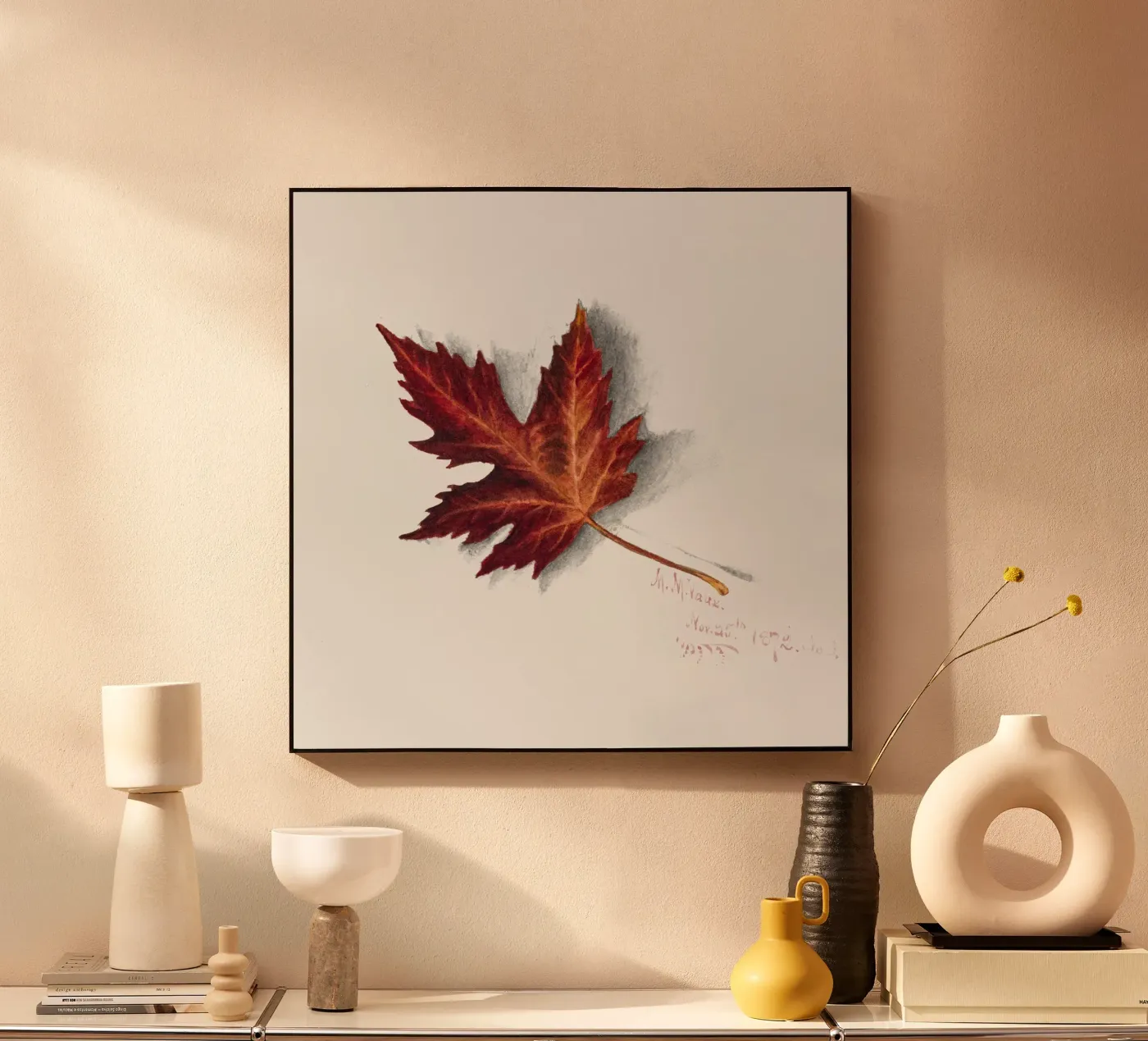 Autumn Leaf x plexiglass da vintageshop