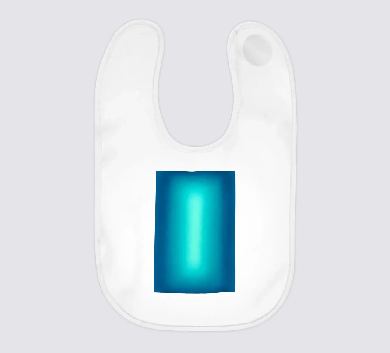 Gradient Glow Art - Centro di luce in blu e turchese bavaglino da SMPLE