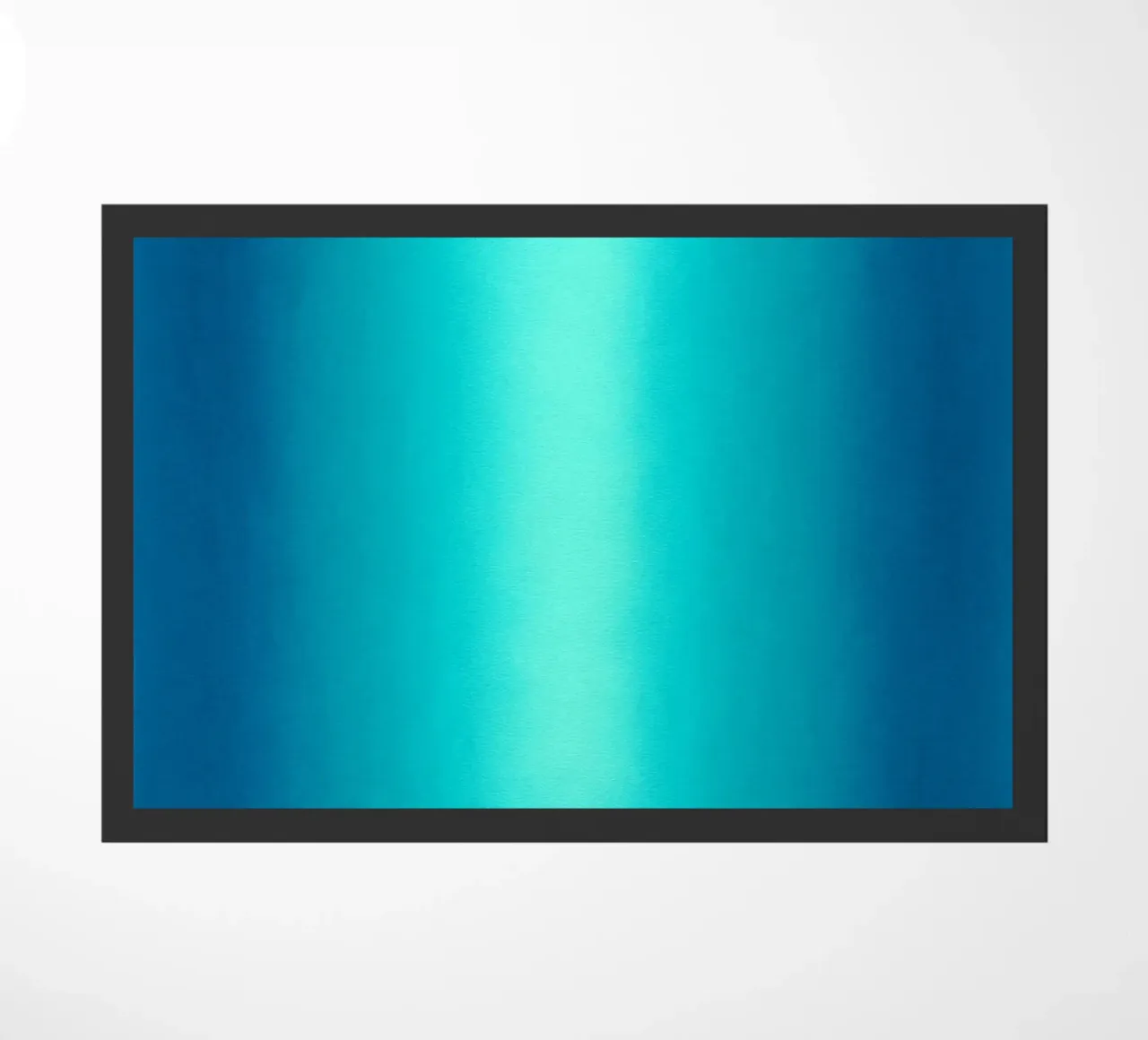 Gradient Glow Art - Centro di luce in blu e turchese zerbino da SMPLE