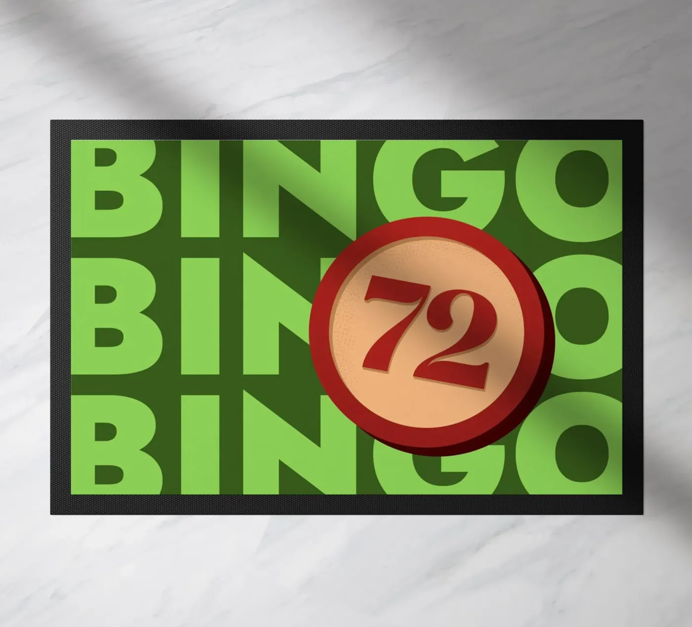 Bingo! doormat by AchtNegen