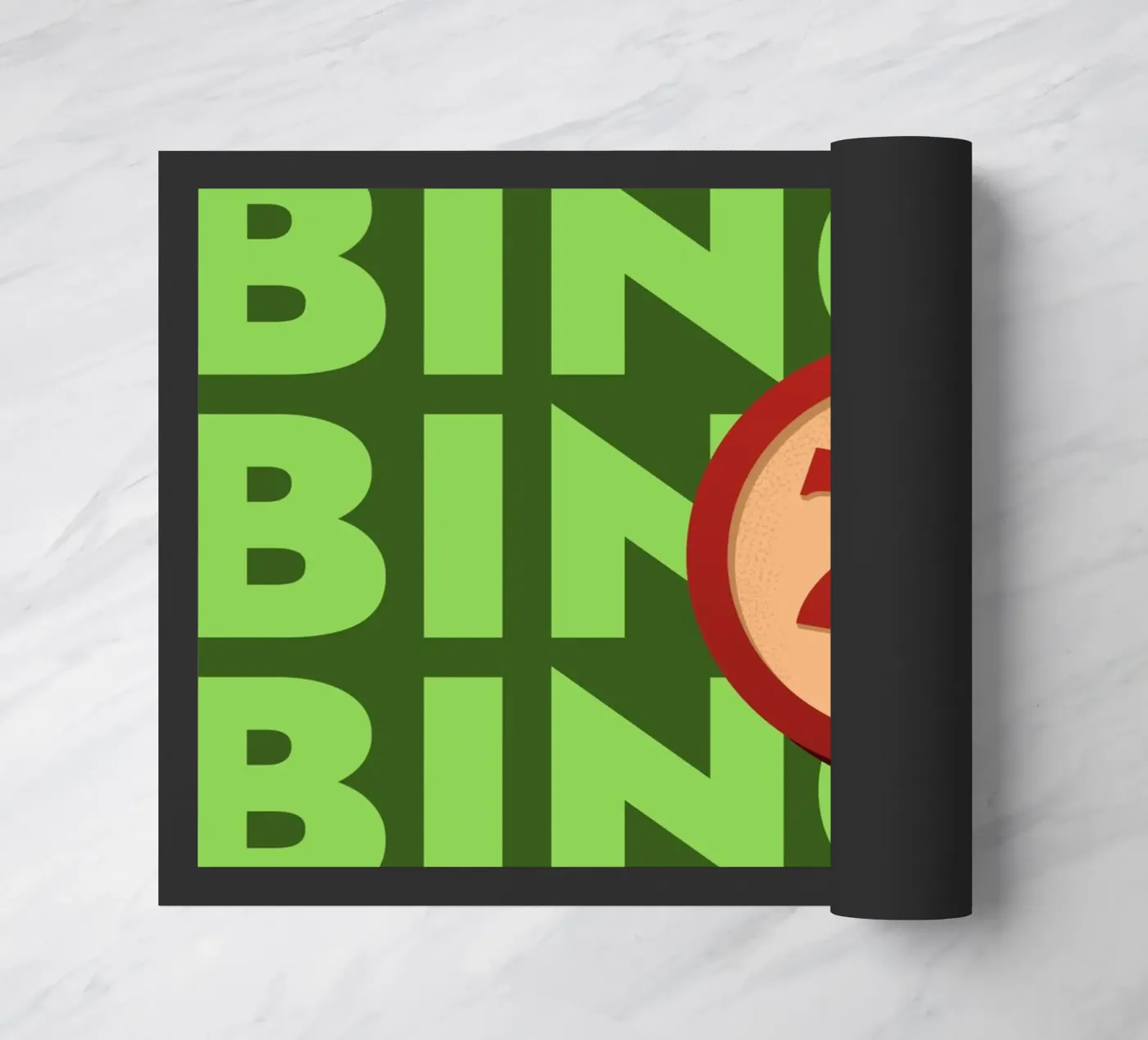 Bingo! doormat by AchtNegen