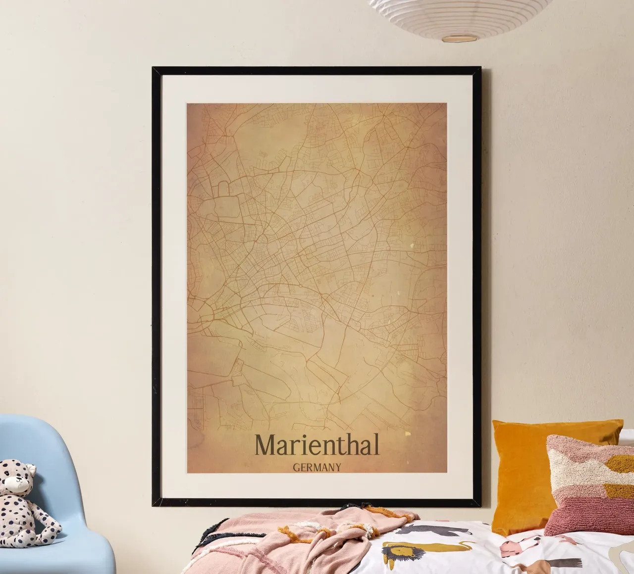 Marienthal GERMANY poster da WorldPrint