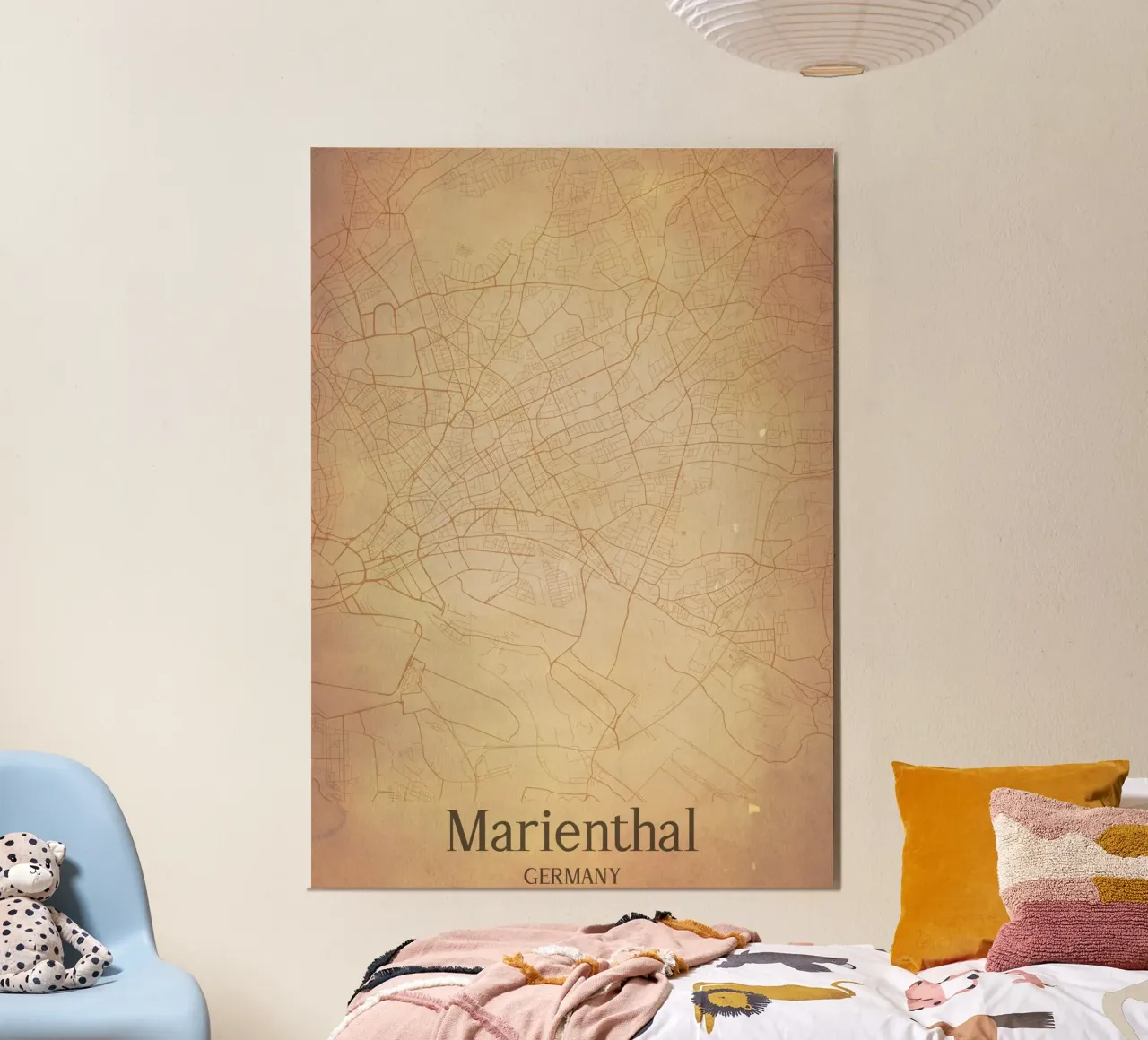 Marienthal GERMANY poster da WorldPrint