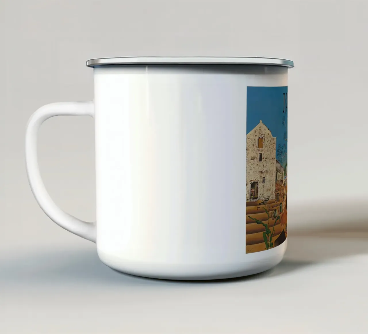 Joan Miro art 2 tazza in smalto da domherrick1
